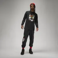 Nike Jordan Artist Series by Jacob Rochester мужские Long-Sleeve футболка цвет черный