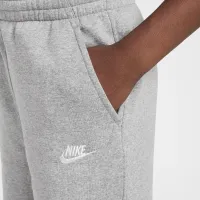 Nike Sportswear Club Fleece Girls' Wide-Leg Pants цвет серый