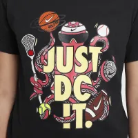 Nike Sportswear Big детские футболка цвет черный