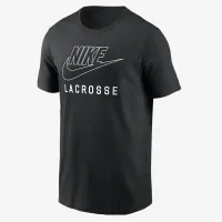 Nike Swoosh чоловічі Lacrosse футболка колір чорний