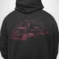 Nike SB Skate Fleece Толстовка з капюшоном колір чорний