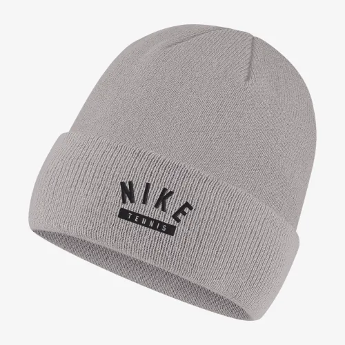 Nike Swoosh Tennis Cuffed Beanie цвет серый