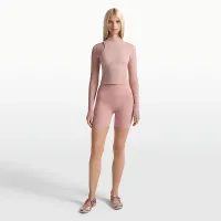 NikeSKIMS Ribbed Seamless женская Racerneck Tank Top цвет красный