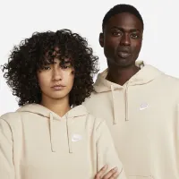 Nike Sportswear Club Fleece жіноча Pullover Толстовка з капюшоном колір коричневий