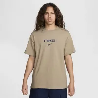 Nike Sportswear мужские Max90 футболка цвет коричневый