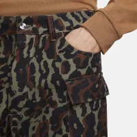 Nike Life мужские Allover Print Cargo Pants цвет зеленый