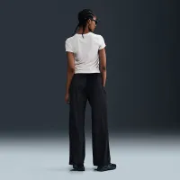 Nike Sportswear Chill Knit жіноча Slim Cropped футболка колір білий