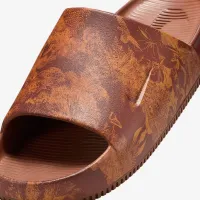 Nike Calm Printed чоловічі Slides колір коричневий