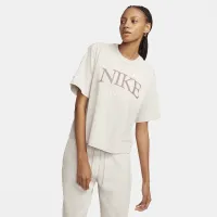 Футболка Nike Sportswear Classic Boxy FQ6600-104 - бежевая