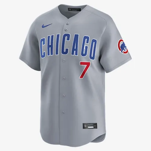 Dansby Swanson Chicago Cubs чоловічі Nike Dri-FIT ADV MLB Limited Jersey колір сірий