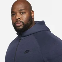 Nike Sportswear Tech Fleece Windrunner чоловічі Full-Zip Толстовка з капюшоном блакитний