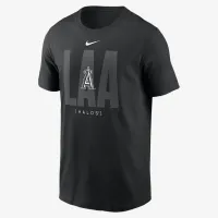 Los Angeles Angels Fashion Local чоловічі Nike MLB футболка колір чорний