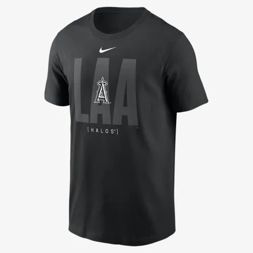 Los Angeles Angels Fashion Local чоловічі Nike MLB футболка колір чорний