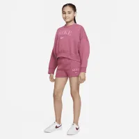 Nike Sportswear Big дитячі (Girls') Fleece світшот колір фіолетовий