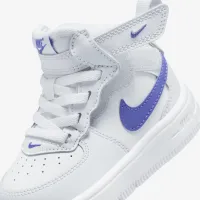 Nike Force 1 Mid EasyOn Baby/Toddler Кросівки колір сірий
