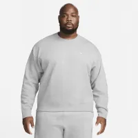 Nike Solo Swoosh мужские Fleece Crew цвет серый