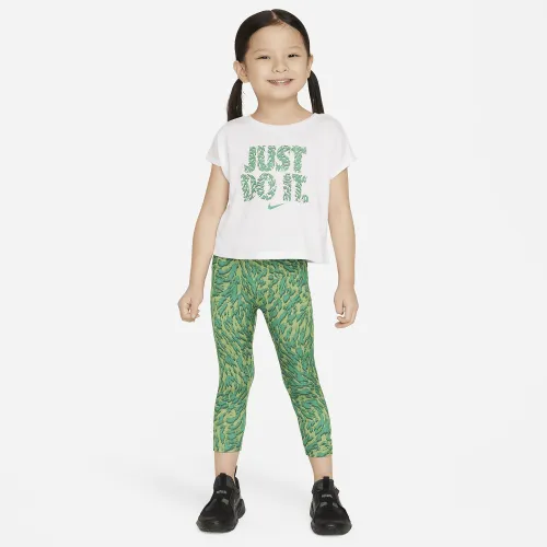 Nike Dri-FIT Toddler 2-Piece лосины набор цвет зеленый