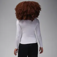 Nike Jordan жіноча Long-Sleeve Knit Top колір білий