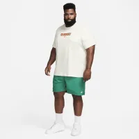 Nike Club мужские Woven Flow шорты цвет зеленый