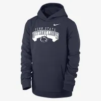Penn State Club Fleece Big детские (для мальчиков) Nike College Pullover Толстовка с капюшоном синий