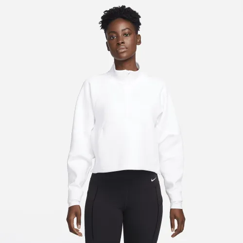 Nike Dri-FIT Prima жіноча 1/2-Zip тренувальні Top колір білий