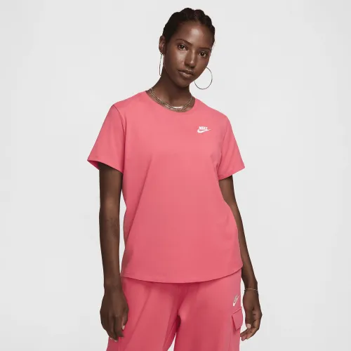 Nike Sportswear Club Essentials жіноча футболка Pink