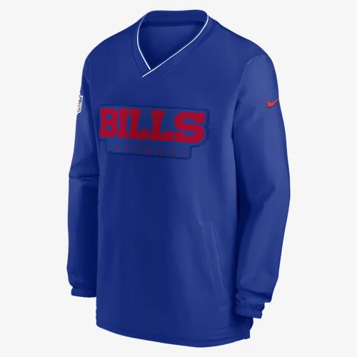 Buffalo Bills Sideline мужские Nike NFL Long-Sleeve Ветровка синий