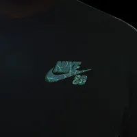 Nike SB футболка цвет зеленый