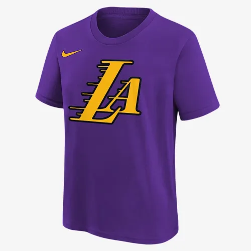 Los Angeles Lakers Essential City Edition Big детские Nike NBA футболка цвет фиолетовый