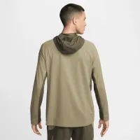 Nike Trail чоловічі Dri-FIT UV Long-Sleeve Hooded Running Top колір коричневий