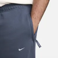 Nike Solo Swoosh чоловічі Open-Hem Fleece Pants блакитний