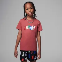 Nike Jordan Little дитячі Signature футболка колір червоний