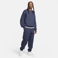 Nike Solo Swoosh мужские Fleece Crew синий