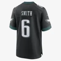 DeVonta Smith Philadelphia Eagles мужские Nike NFL Game Jersey цвет черный