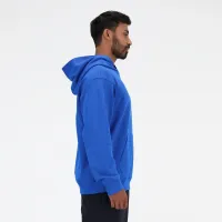 Кофта/футболка New Balance MT41534BUL - Голубая