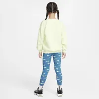 Nike New Impressions Little детские Crew and лосины набор синий