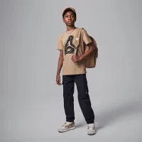 Nike Jordan MVP Big детские Airbrushed Jordan футболка цвет коричневый