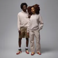 Nike Jordan x Union LA чоловічі Fleece Толстовка з капюшоном колір коричневий