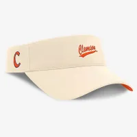 Clemson Tigers Primetime Ace чоловічі Nike Dri-FIT College Adjustable Visor колір коричневий