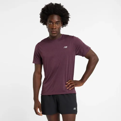 Футболка New Balance MT41253PLN - фіолетова