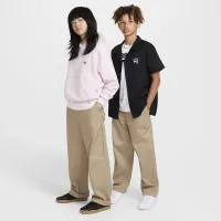 Nike SB Big дитячі Chino Skate Pants колір коричневий