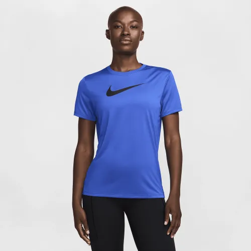 Nike женская Dri-FIT Graphic футболка синий