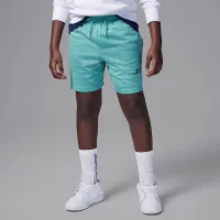 Nike Jordan Dri-FIT Big детские Baseline Mesh шорты цвет зеленый