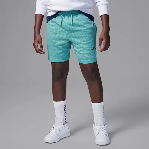 Nike Jordan Dri-FIT Big детские Baseline Mesh шорты цвет зеленый