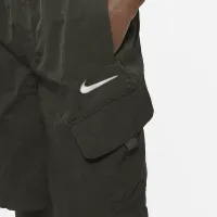 Nike Outdoor Play Big дитячі Woven Cargo шорти колір зелений