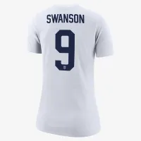Mallory Swanson USWNT женская Nike Soccer футболка цвет белый