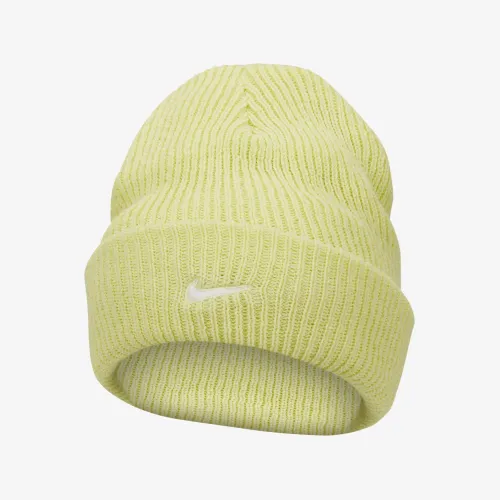 Nike Peak Tall Cuff Swoosh Beanie колір зелений