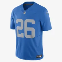 Jahmyr Gibbs Detroit Lions чоловічі Nike Dri-FIT NFL Limited Football Jersey блакитний