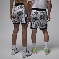 Nike Jordan Sport чоловічі Dri-FIT Printed Diamond шорти колір білий