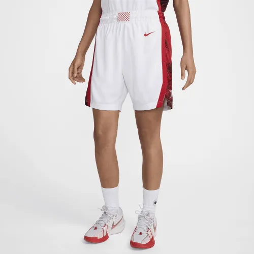 USA Limited Home женская Nike баскетбольные шорты цвет белый
